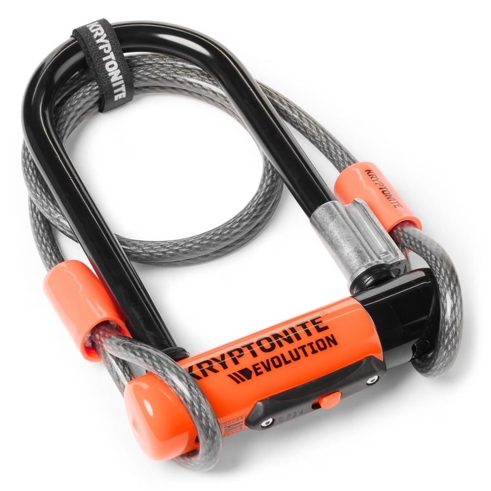 bicycle lock shop near me Kryptonite Evolution Mini Lock Black / 3.25X7" 10053007