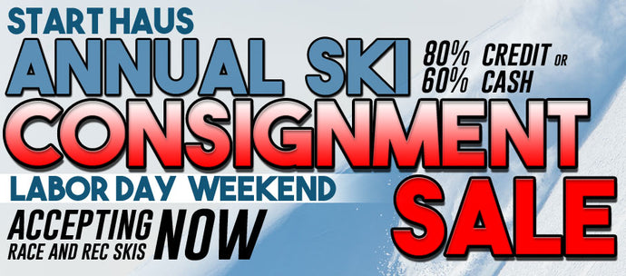 Annual Ski Consignment Sale- NOW COMPLETE