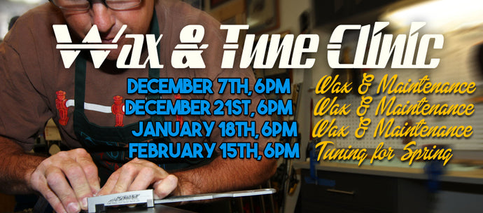 Winter Tuning Clinics Announced!
