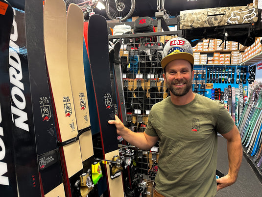 VAN DEER-Red Bull Sports Skis NOW Available at Start Haus