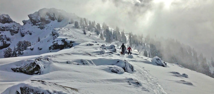 Backcountry Skiing on Castle Peak - Photo Gallery