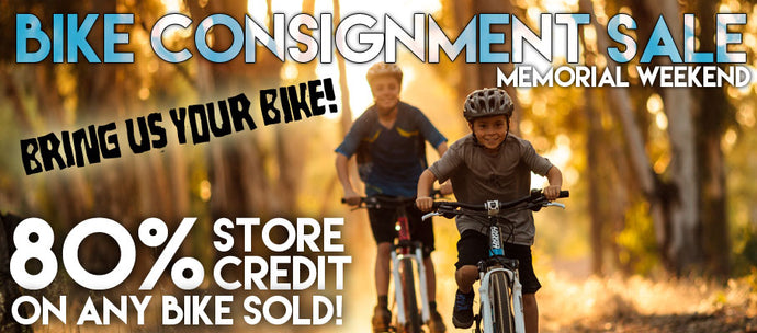 First Ever Bike Consignment Sale!