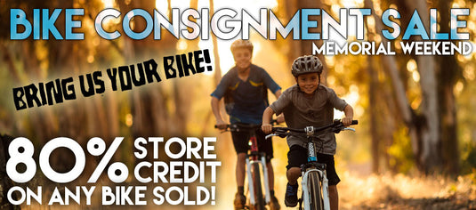 First Ever Bike Consignment Sale!