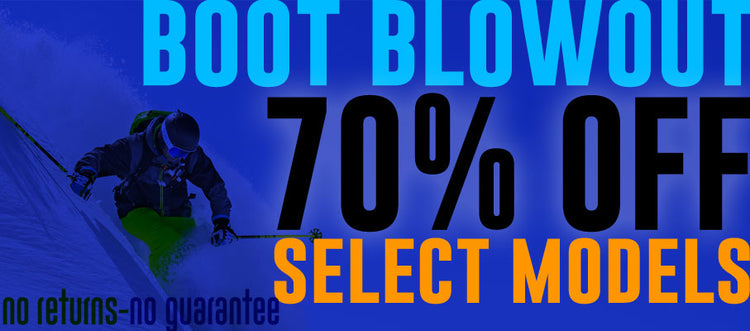 Ski Boot Blowout Sale!
