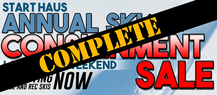 2018 Ski Consignment Sale! COMPLETE