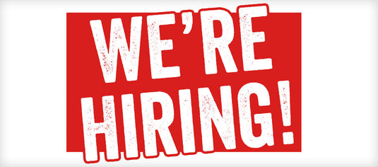 We're Hiring