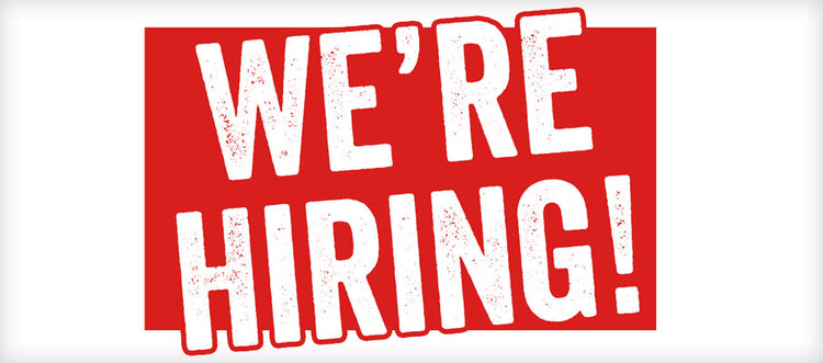 We're Hiring