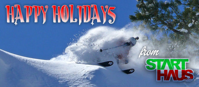 Happy Holidays &amp; Happy Snow, from the Start Haus Staff