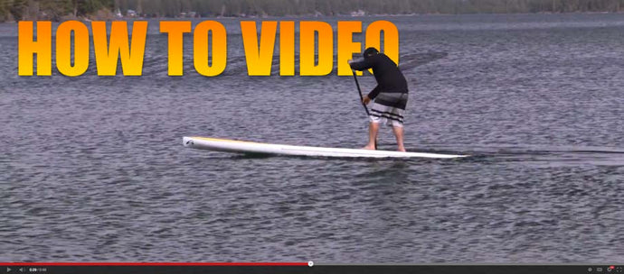 How To Video: Getting On &amp; Off Your Paddleboard