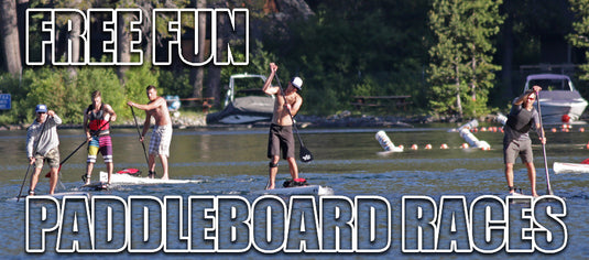 1st Free Fun Paddleboard Race Photos! (And Video)