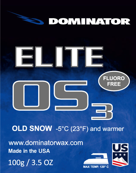 Dominator Elite Old Snow -5C and warmer