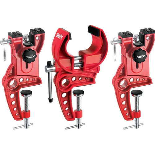 Swix 50mm Wide WC Ski Vise - 3pc Tuning Vise 40-100mm