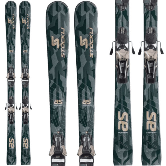 2026 Stöckli Ski USA Montero AS Ski w/ Strive 13D Binding