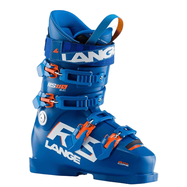 Load image into Gallery viewer, 2022 Lange RS 110 SC Junior Race Ski Boot
