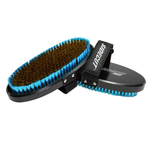 Sidecut Brass Oval Brush
