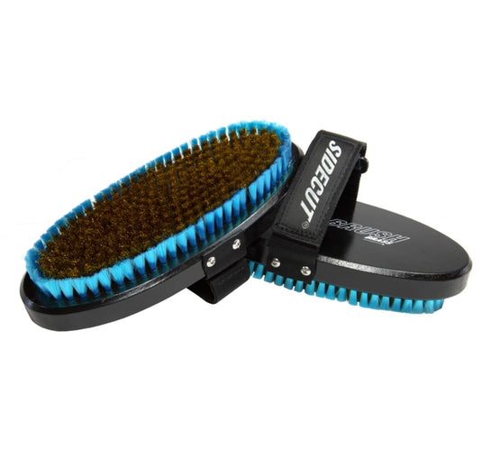Sidecut Brass Oval Brush
