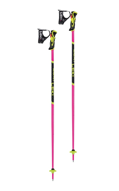 Leki World Cup Trigger S Lite SL 3D Jr. Race Poles NEW