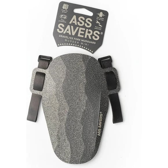 Load image into Gallery viewer, Ass Savers Mudder Mini Gravel/CX Fork Mudguard
