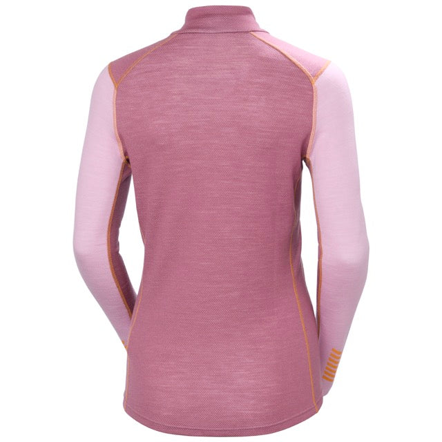 Load image into Gallery viewer, Helly Hansen Womens Lifa Merino Midweight 1/2 Zip Base Layer
