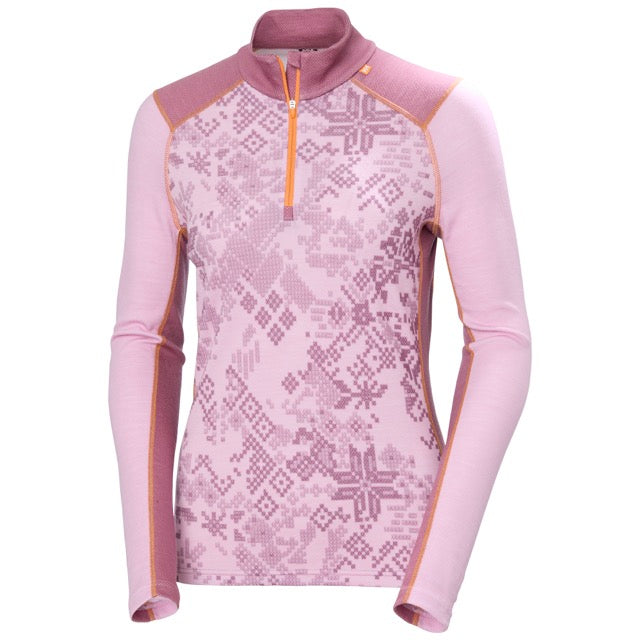 Load image into Gallery viewer, Helly Hansen Womens Lifa Merino Midweight 1/2 Zip Base Layer
